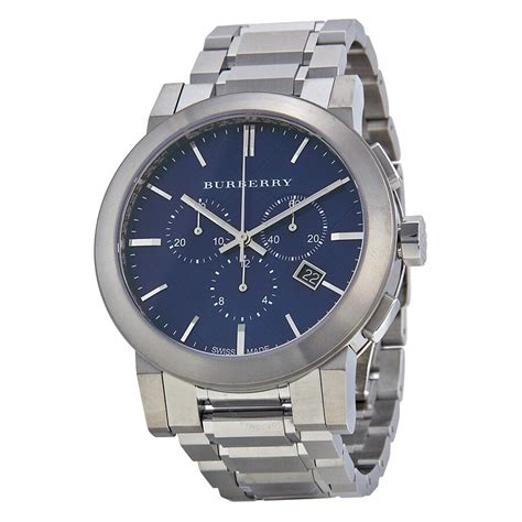 mens burberry chronograph watch|burberry watch outlet.